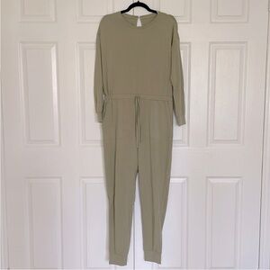 NWT Lovelatte jumpsuit playsuit pajama pj in tea, size S